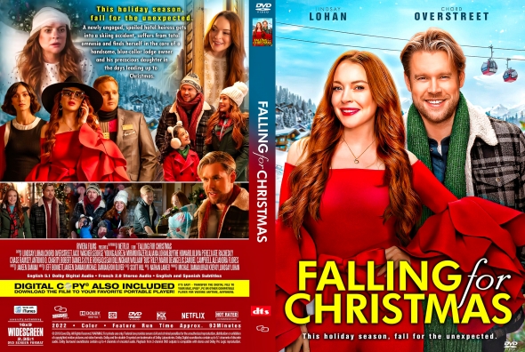 CoverCity DVD Covers Labels Falling for Christmas