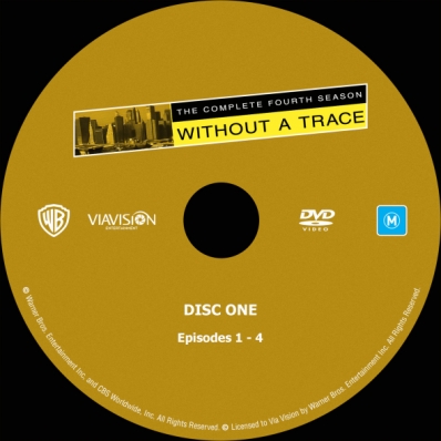 Without A Trace - Season 4; disc 1