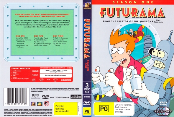 CoverCity - DVD Covers & Labels - Futurama - Season 1