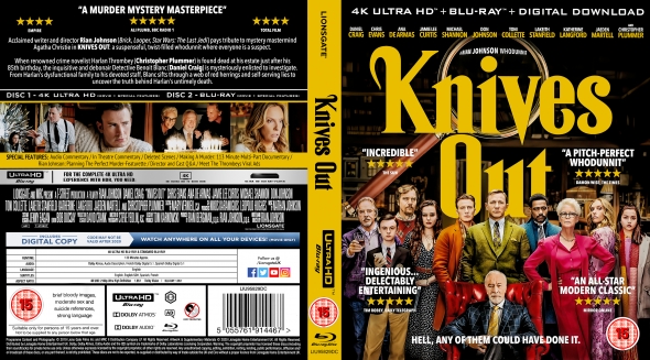 Knives Out 4k Blu Ray