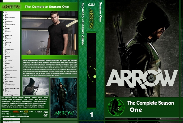 arrow season 1 dvd cover