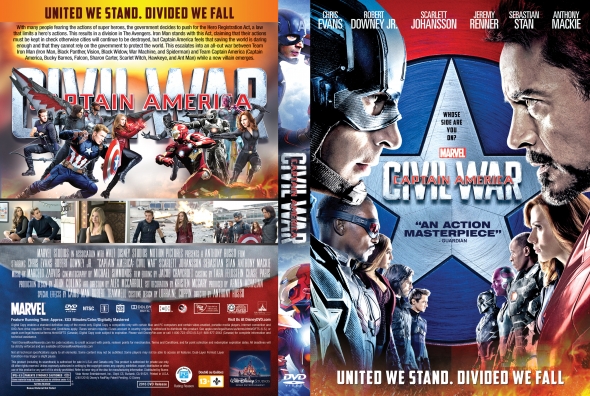 CoverCity - DVD Covers & Labels - Captain America: Civil War