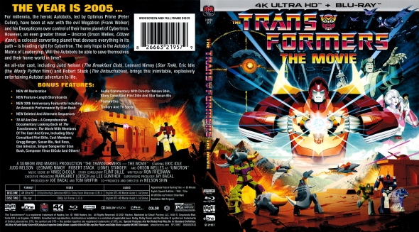 Transformers: The Movie 4K