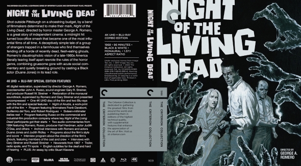 CoverCity - DVD Covers & Labels - Night of the Living Dead 4K