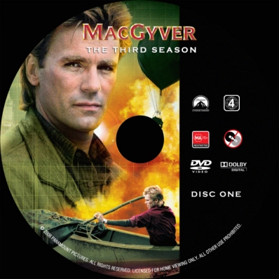 MacGyver - Season 3; disc 1