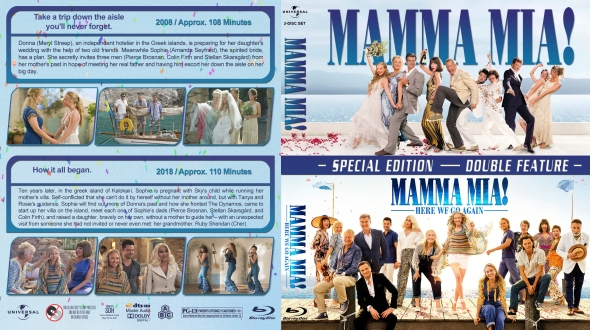 Covercity Dvd Covers And Labels Mamma Mia Double Feature