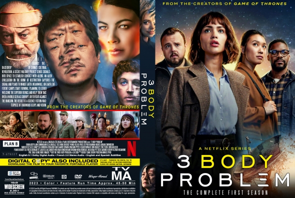 CoverCity DVD Covers Labels 3 Body Problem Season 1