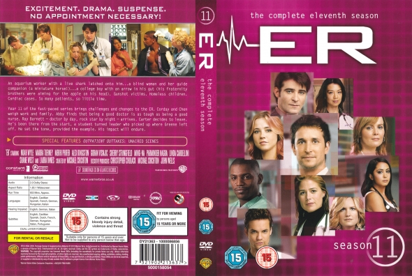 CoverCity - DVD Covers & Labels - ER - Season 11