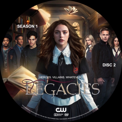 Legacies - Season 1; disc 2