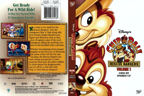 Chip 'n' Dale's Rescue Rangers Volume 1