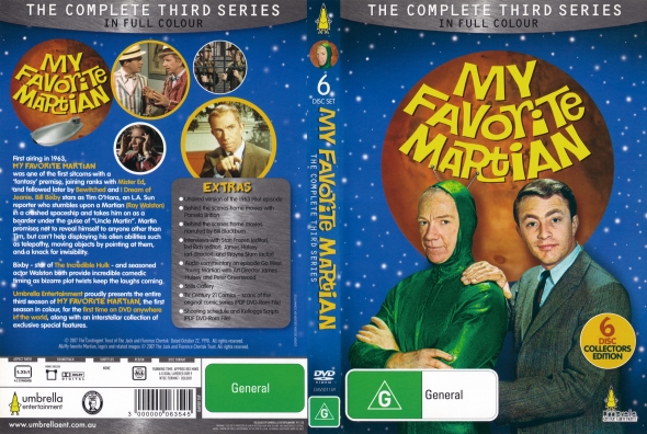 CoverCity - DVD Covers & Labels - My Favorite Martian - Season 3