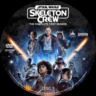 Star Wars- Skeleton Crew - Season 1; disc 1