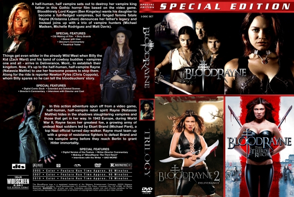 CoverCity - DVD Covers & Labels - Bloodrayne Trilogy