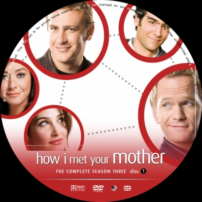 How I Met Your Mother 3; disc 1