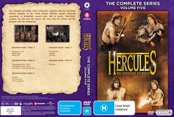 Hercules; The Legendary Journeys: The Complete Series; Volume 5