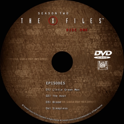 The X-Files - Season 2; disc 1