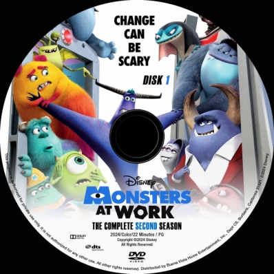 Monsters at Work - Season 2; disk 1