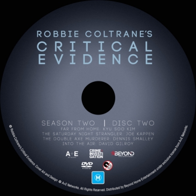 Robbie Coltrane's Critical Evidence: Season 2; disc 2