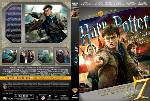 Books Kinokuniya: Harry Potter 7-2: Harry Potter and the Deathly Hallows  Part 2 (DVD) [2 DVDs with Bonus Disc] WK00016 / (2010025013891)