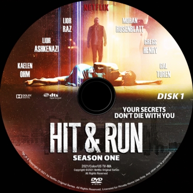Hit & Run - Season 1; disk 1