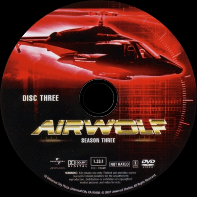 Airwolf - Season 3; disc 3