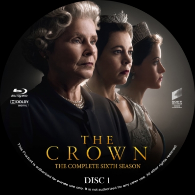 CoverCity - DVD Covers & Labels - The Crown - Season 6; disc 1