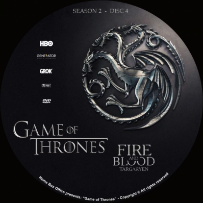 Game of Thrones - Season 2; disc 4