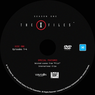 The X-Files - Season 1; disc 1