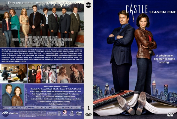 Castle - Season 1 (spanning spine)