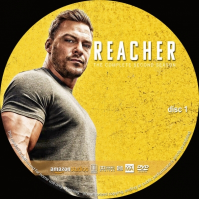 CoverCity - DVD Covers & Labels - Reacher - Season 2, Disc 1