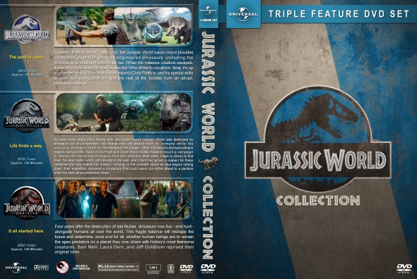 CoverCity - DVD Covers & Labels - The Jurassic World Collection