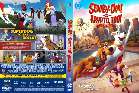 Cartoon Canines to the Rescue in 'Scooby-Doo! And Krypto, Too!