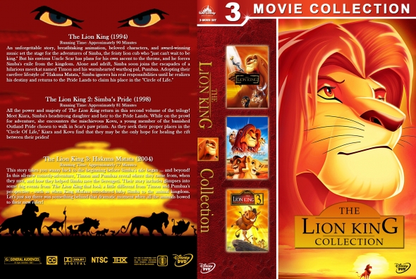 CoverCity - DVD Covers & Labels - The Lion King Collection