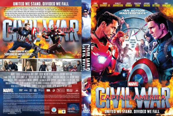 CoverCity - DVD Covers & Labels - Captain America: Civil War