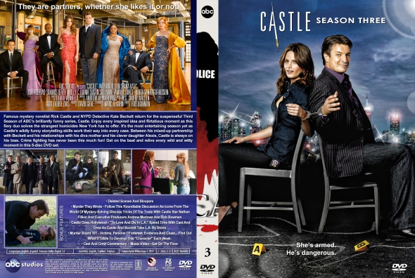 Castle - Season 3 (spanning spine)