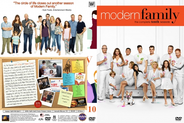 Modern Family - Season 10 (spanning spine)