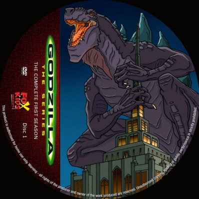 Godzilla The Series - Season 1; disc 1