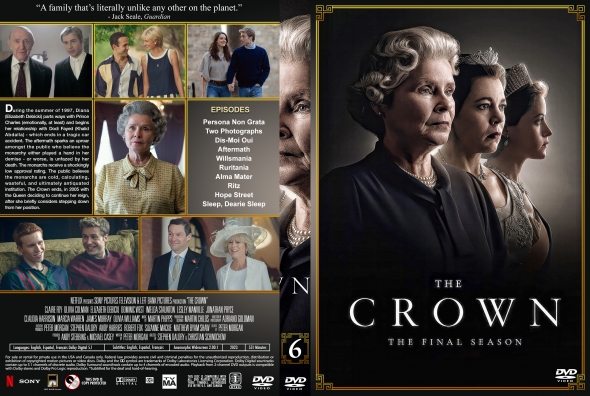 CoverCity - DVD Covers & Labels - The Crown - Season 6