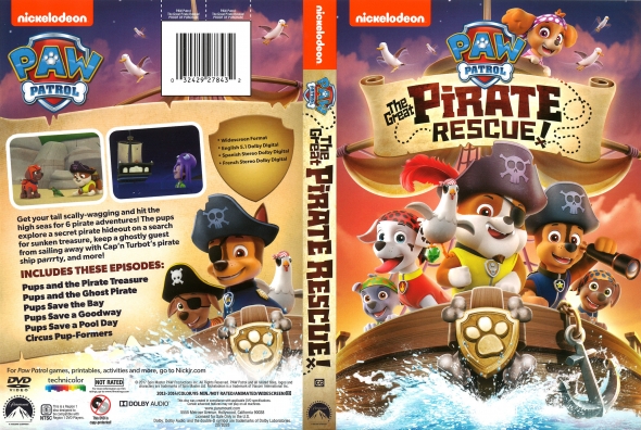 Paw Patrol: The Great Pirate Rescue!