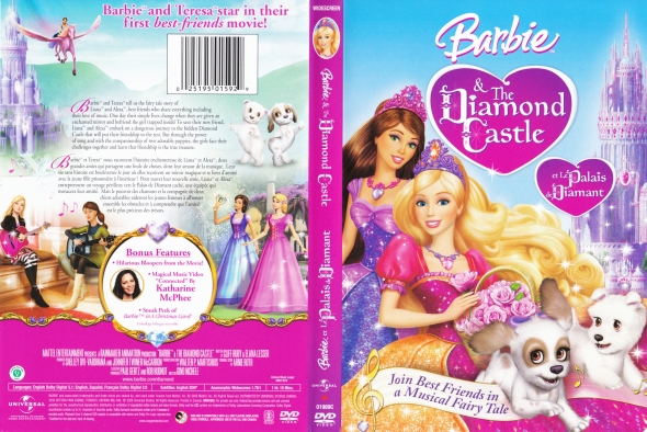 barbie diamond castle dvd