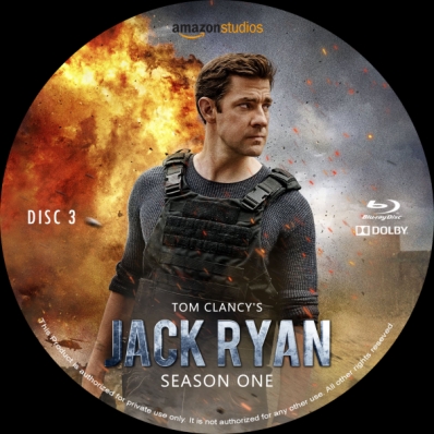 Tom Clancy's Jack Ryan - Season 1; disc 3