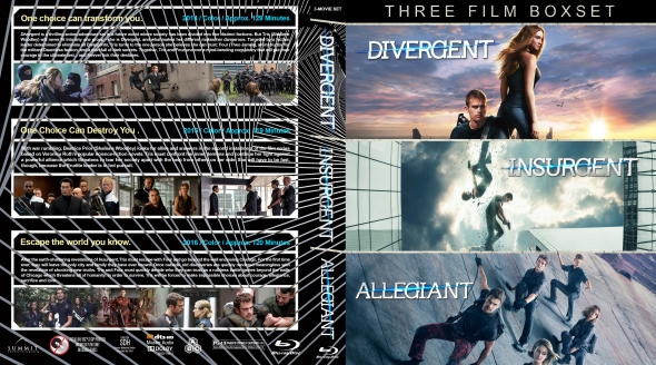 Divergent / Insurgent / Allegiant Triple Feature