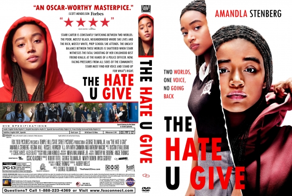 CoverCity DVD Covers Labels The Hate U Give