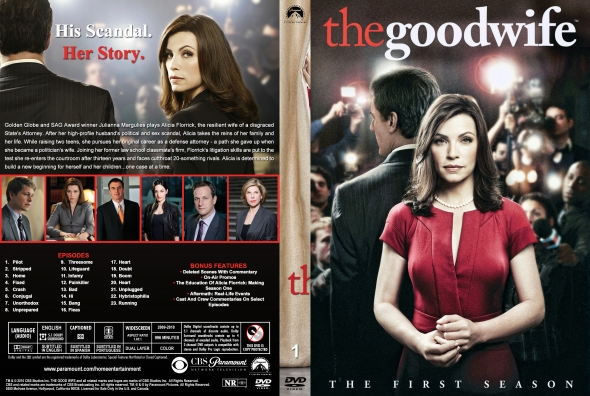 The Good Wife - Season 1 (spanning spine)