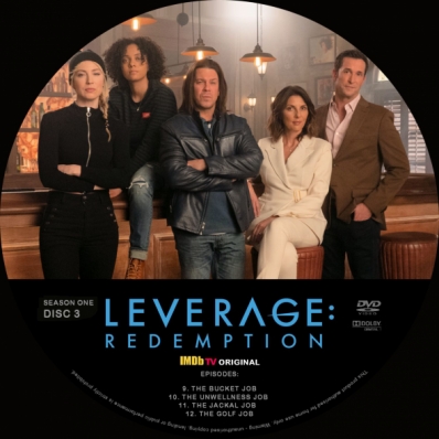 Leverage: Redemption - Season 1; disc 3