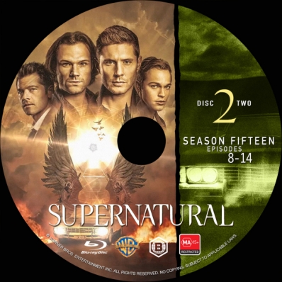 Supernatural - Season 15; disc 2