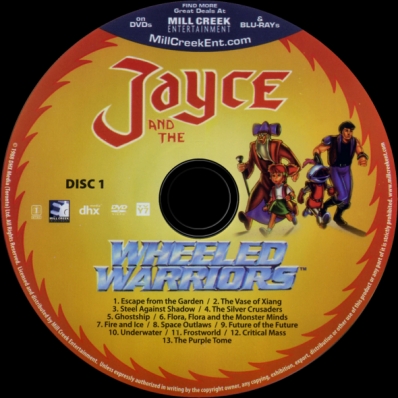 Jayce and the Wheeled Warriors - disc 1