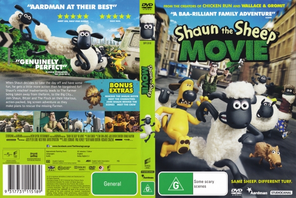 CoverCity DVD Covers Labels Shaun the Sheep Movie