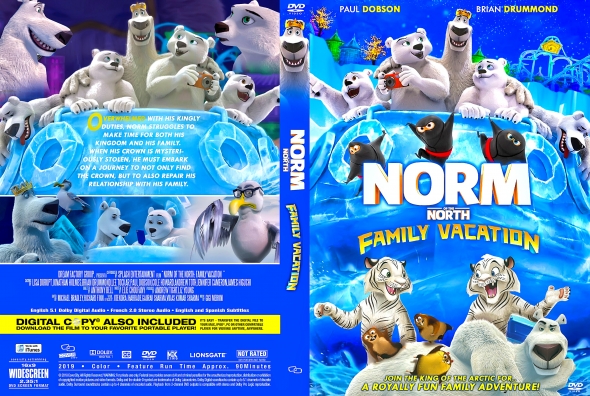 Covercity Dvd Covers Labels Norm Of The North Family Vacation
