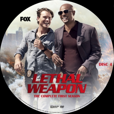 Lethal Weapon - Season 1; disc 4